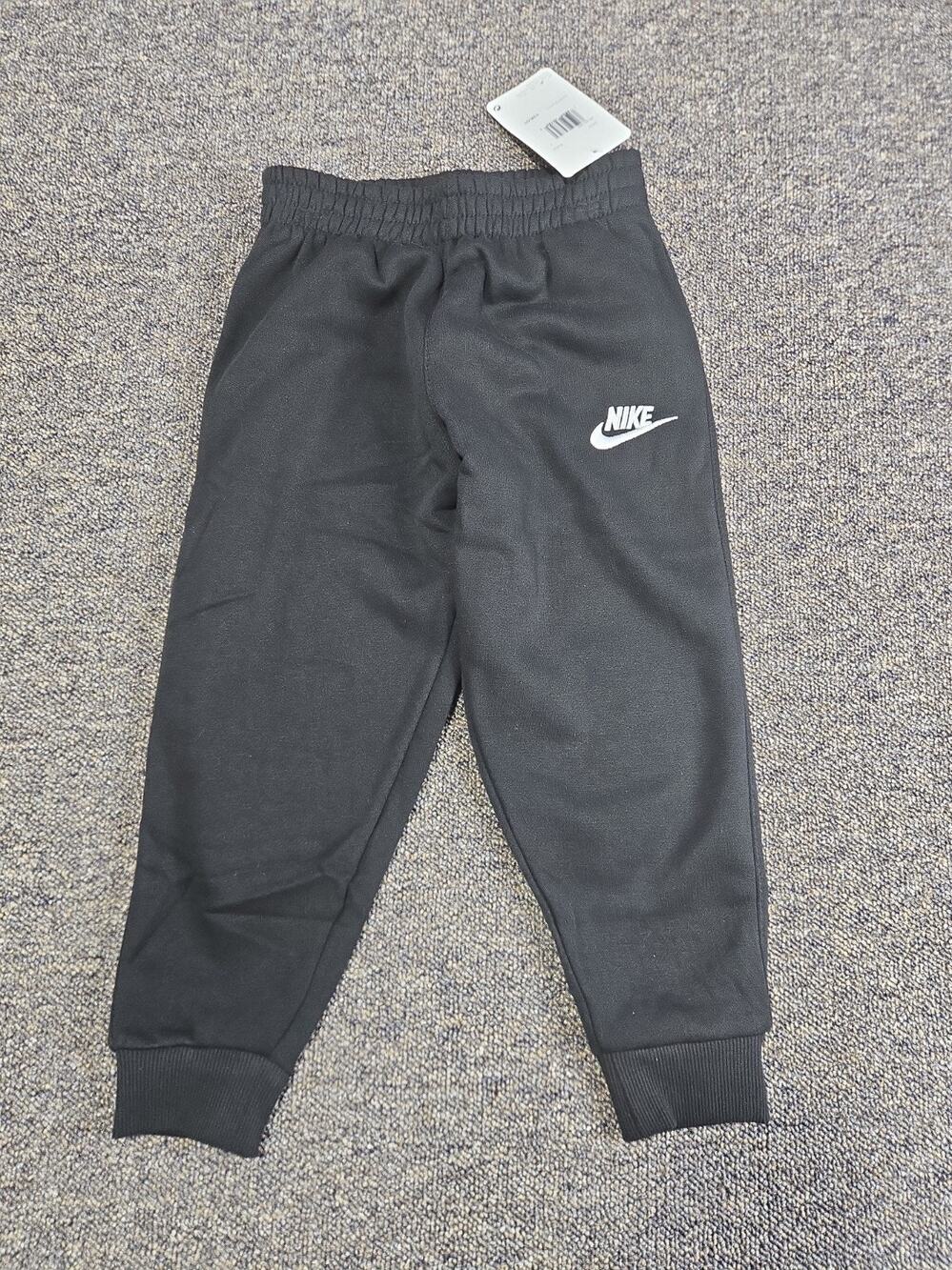 Nike NWT fleece Sweatpants Youth Small Black